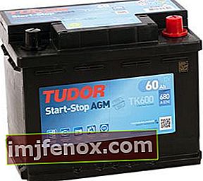 TUDOR AGM Start-Stop TK600
