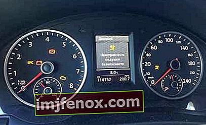 Indikator for funktionsfejl på airbag