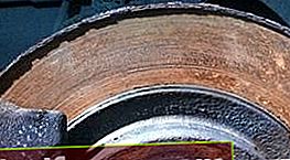 Bremžu diska nodilums