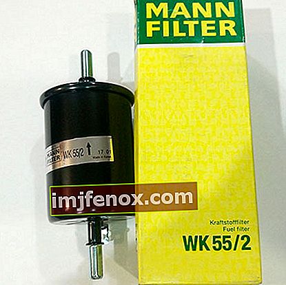 Polttoainesuodatin MANN-FILTER WK55 / 2
