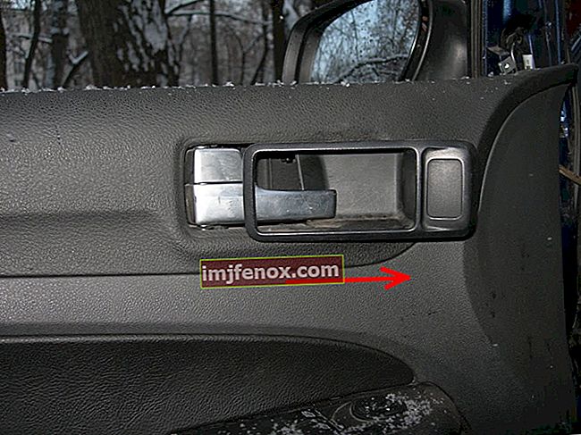 fjerne trim på håndtaket Ford Focus 2