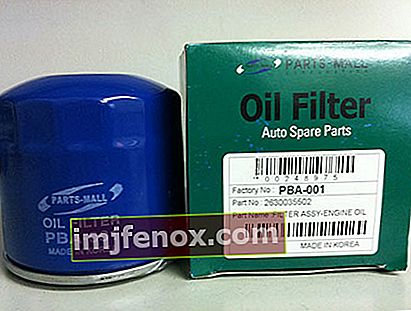 Olejový filter PBA001