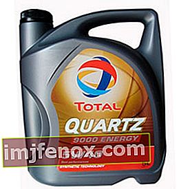Total Quartz9000 5W-40 motorolje