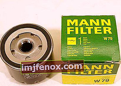 Alyvos filtras MANN-FILTER W 79